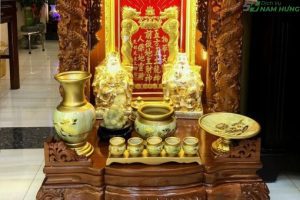 Bàn thờ ông Địa và Thần Tài nên bài trí những gì