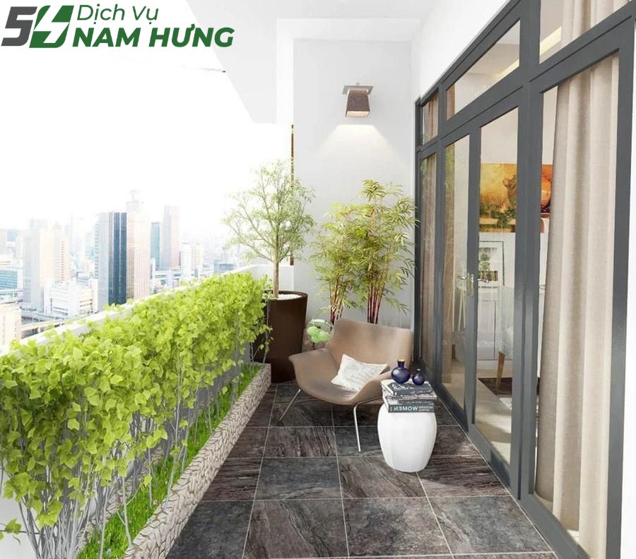 Cách trang trí ban công chuẩn phong thủy