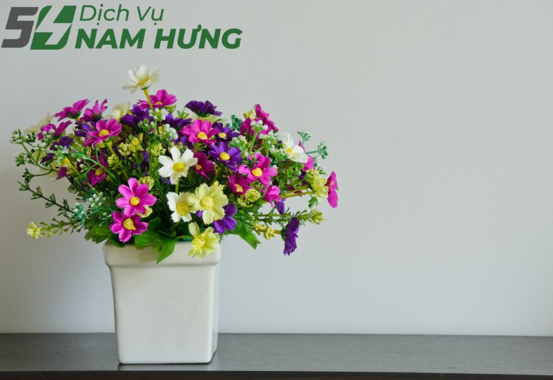 Cách Trang Trí Hoa Giả Trong Nhà Hợp Phong Thủy 4 Cách trang trí hoa giả trong nhà như thế nào là tốt nhất