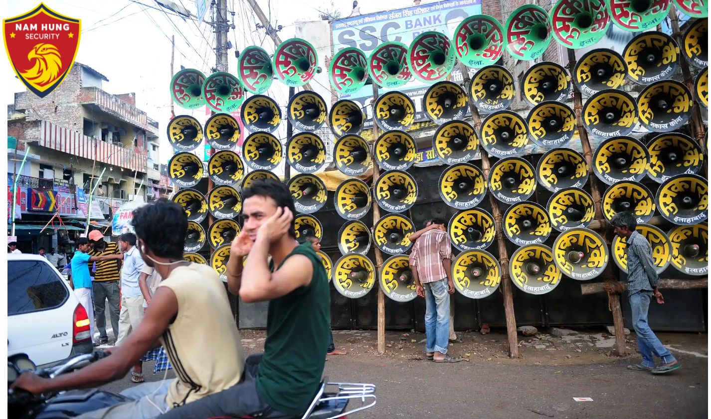 Kinh Nghiệm Du Lịch Ấn Độ An Toàn 3 Ô nhiễm tiếng ồn