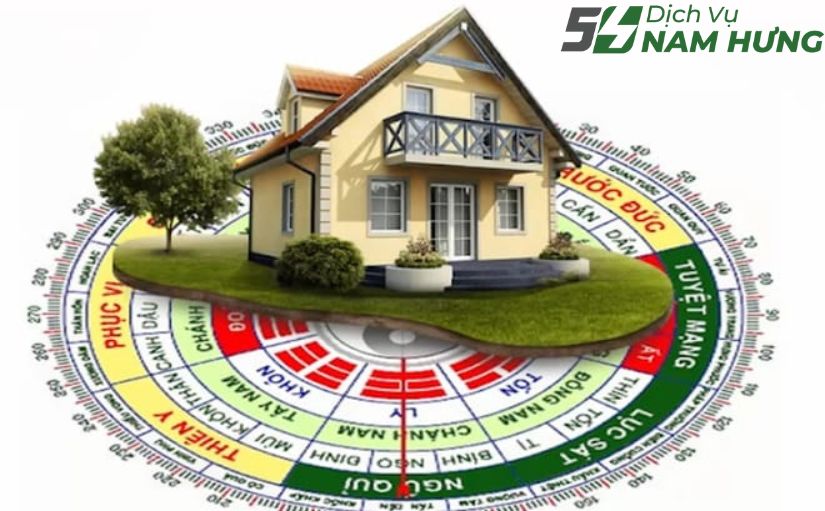 5 Nguyên Tắc Phong Thủy Nhà Ở Cần Lưu Ý 3 Thế và hướng đất trong phong thủy nhà ở