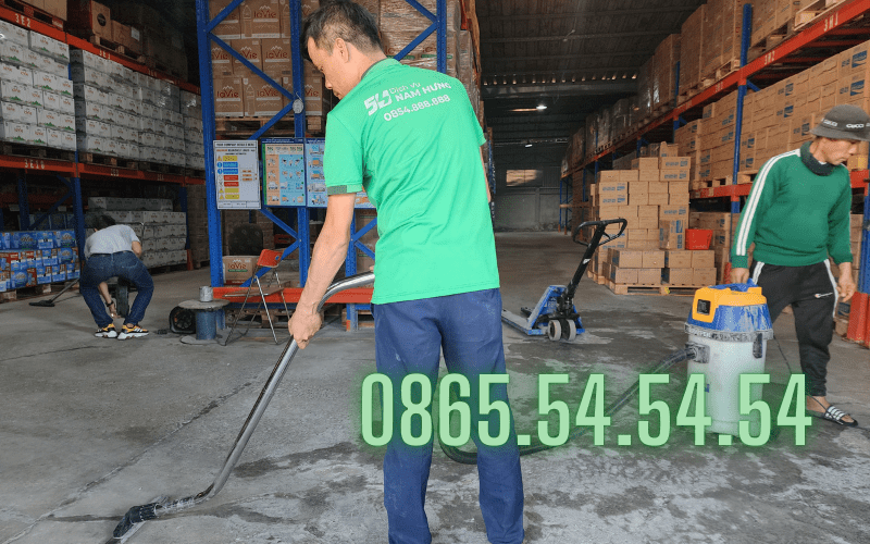 Dịch vụ vệ sinh nhà xưởng tận tâm