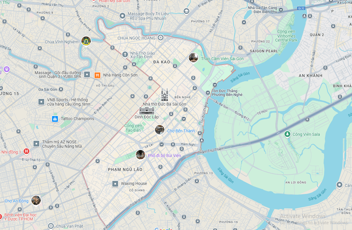 Danh Sách Các Tên Đường Ở Quận 1 Hồ Chí Minh 1 Danh sách những tên đường ở Quận 1