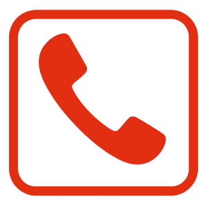 Biểu tượng điện thoại đỏ dịch vụ hút hầm cầu Nam Hưng